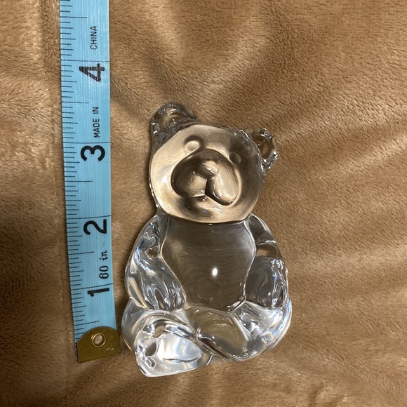 Princess House 24% Lead Crystal Bernie Bear Figurine from Germany - Picture 7 of 8